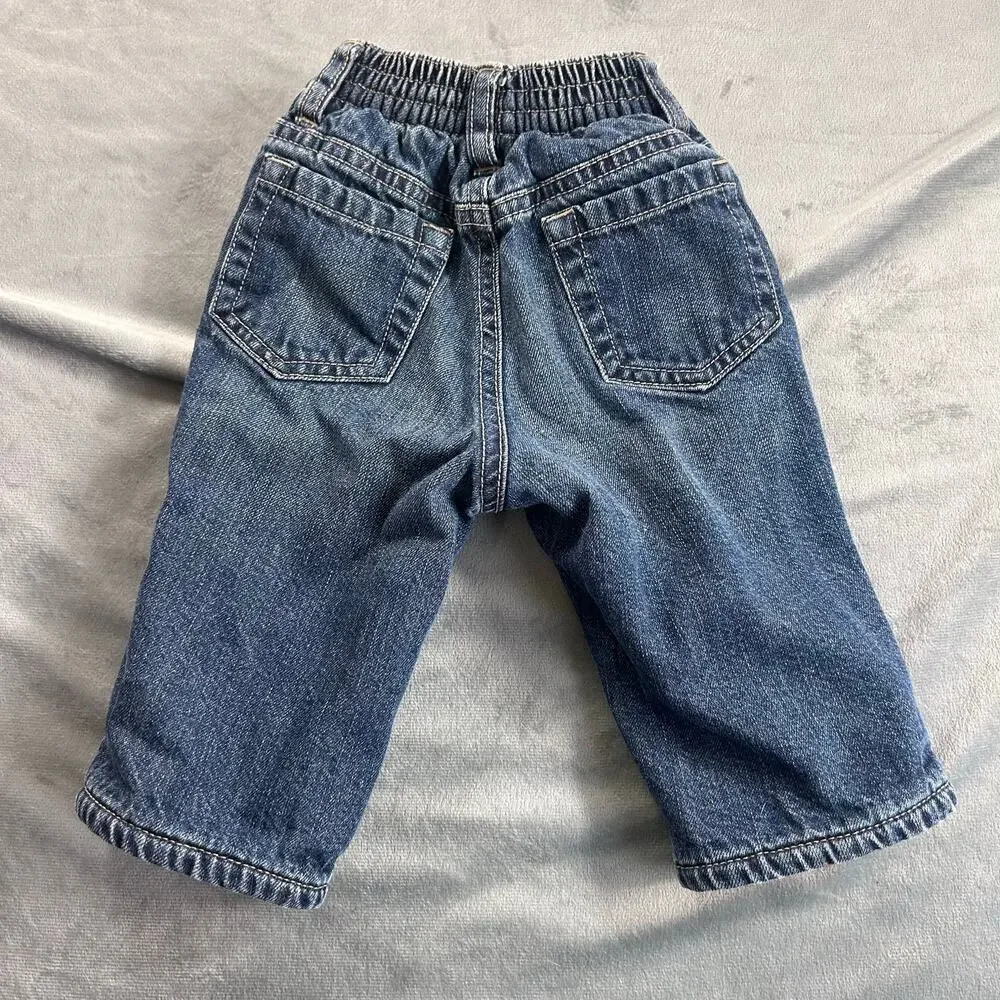 Old Navy Fleece lined jeans baby size 6-12m
